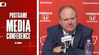 Postgame Media Conference vs Central Michigan || Wisconsin Basketball || Dec. 22, 2025