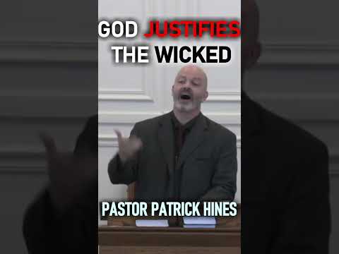 God Justifies the Wicked - Pastor Patrick Hines Sermon #shorts #christianshorts #david #jesuschrist