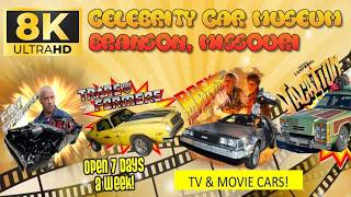 The Celebrity Car Museum (Branson, Missouri) - Full Museum Tour & Review in 8K!  Fun Attraction