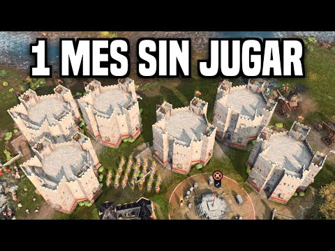 VUELVO a AGE of EMPIRES 4 TRAS 1 MES ¿Me Olvidé de Jugar? 😱
