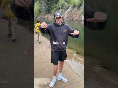 Pesqué un Pez con una Caña Casera
