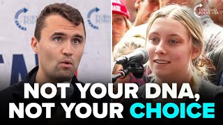 Charlie Kirk Debates Pro-Choice Christian Student on Abortion 🔥