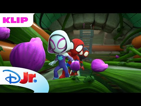 Kæmpe plante | Spidey og hans fantastiske venner | Disney Junior Danmark