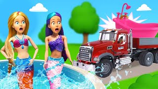 Las sirenas van a una fiesta en... ¿una bañera?
