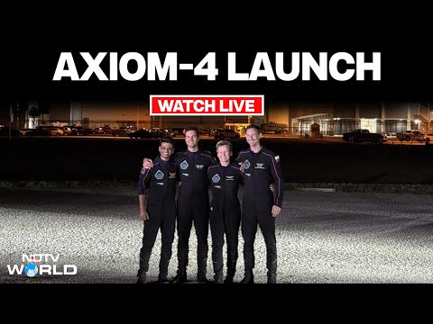 Axiom-4 Mission LIVE Updates | Axiom Mission 4 Launches | Shubhanshu Shukla LIVE Updates | NASA