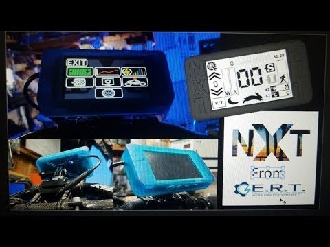 ERT NXT Color Touch Screen Display Road Demo Part 1