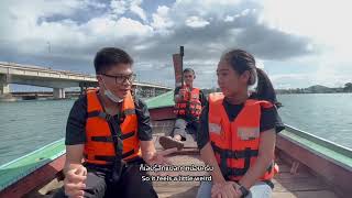Vlog กระชังกุ้งมังกร