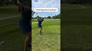 How to hit your DRIVER!!!!!!!! #shorts #funny #golf