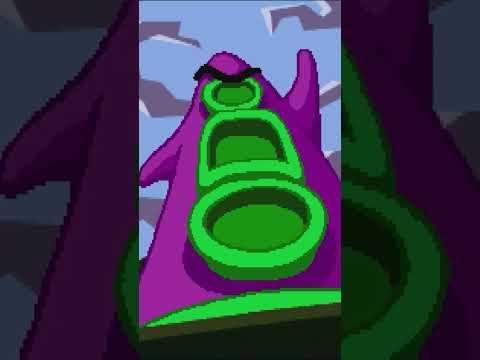 Purple Tentacle says: „Take on the World!“ 😈🌍 | Day of the Tentacle Short