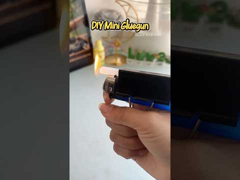 DIY Mini Glue Gun😱✨#shorts #art #diy #craft #muktaartandcraft #youtubeshorts