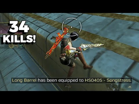 34 Kills w/ New Returning Legendary HS0 Songstress Full CODM Gameplay Call of Duty Mobile!