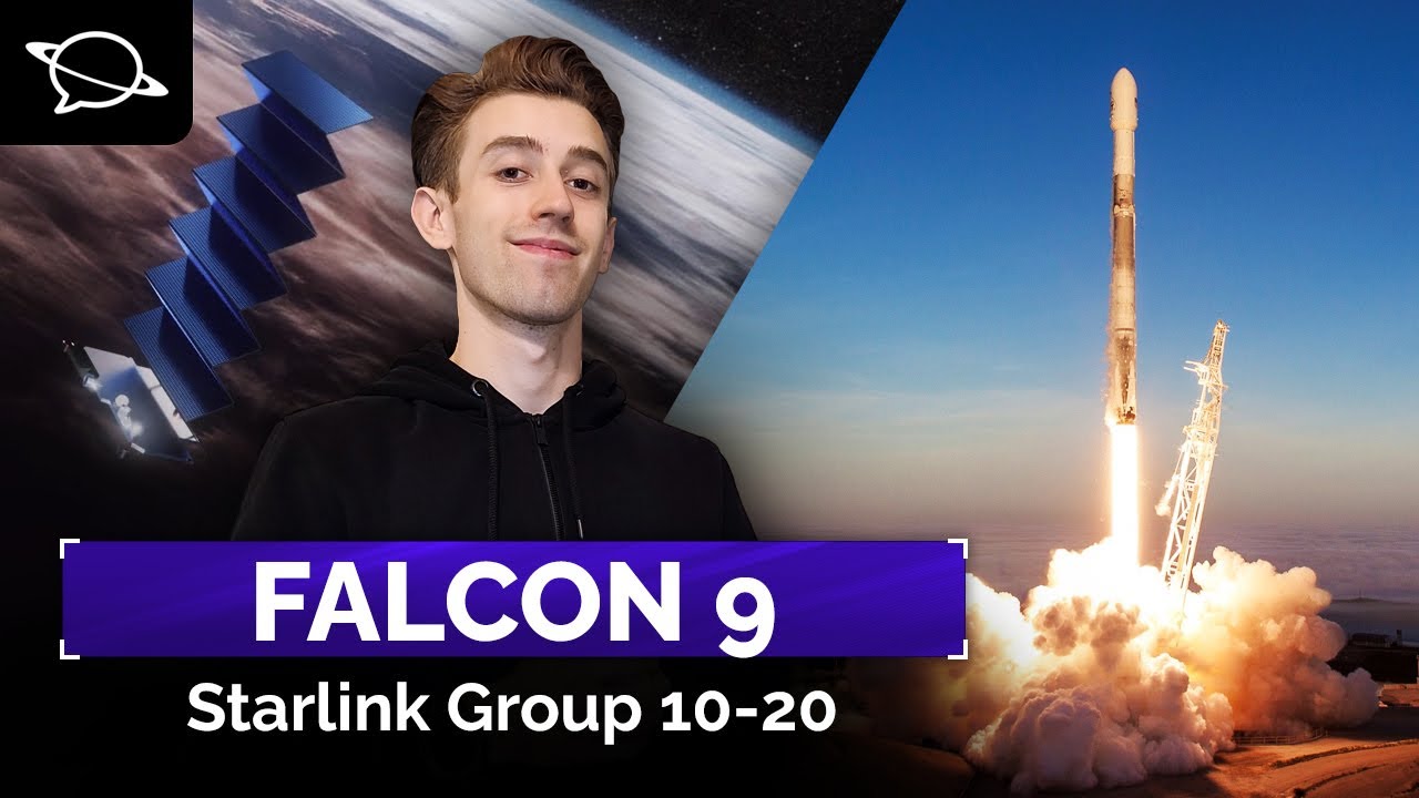 🔴 Oglądamy start Falcona 9 z misją Starlink Group 10-20