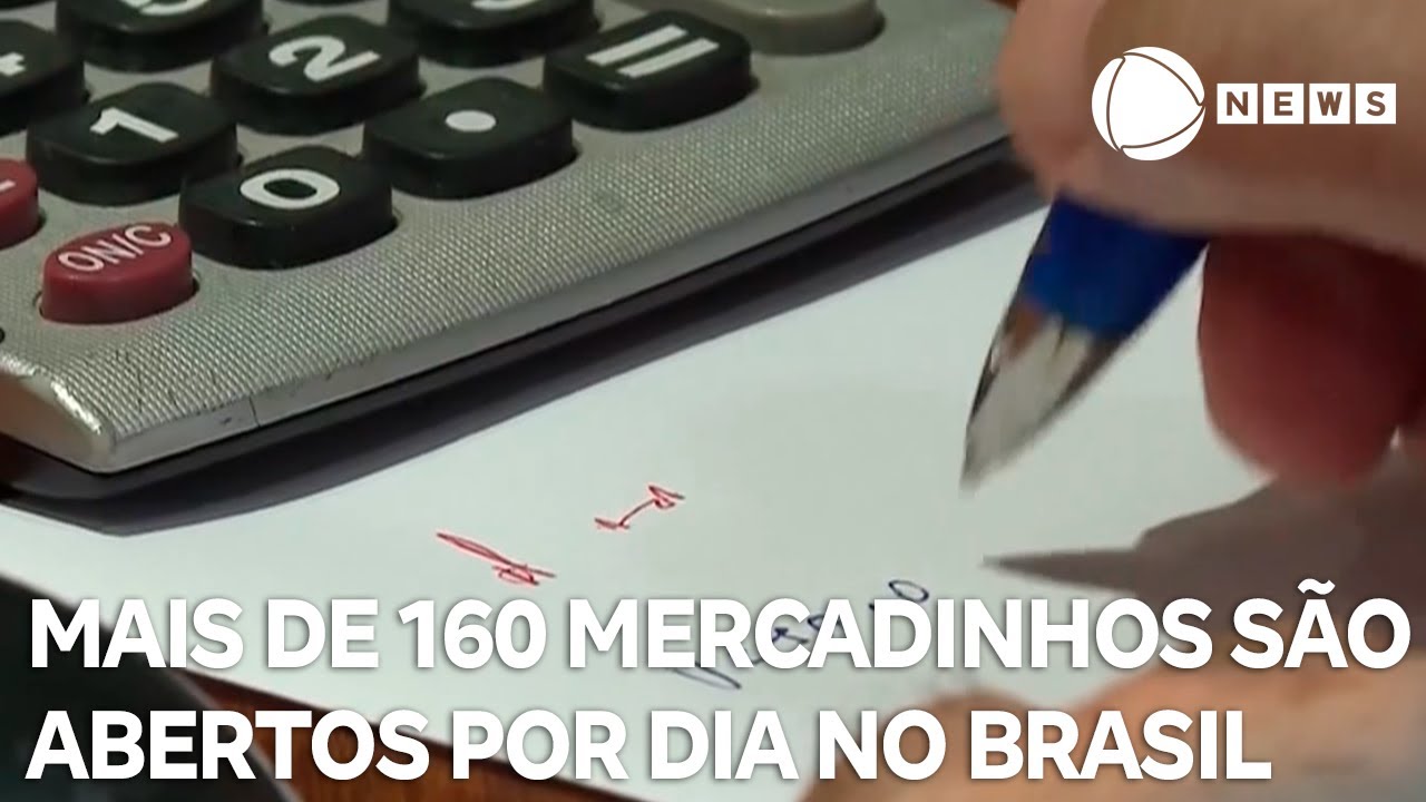 Mais de 160 mercadinhos são abertos por dia no Brasil