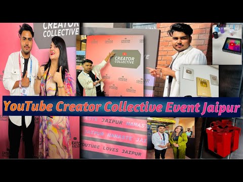 My First YouTube Creator Collective Event in Jaipur ❤️|| Youtube Creator Collective Meetup