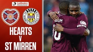 Hearts 1-1 St.Mirren | Sean Clare own goal cancels out Dikamona opener | Ladbrokes Premiership