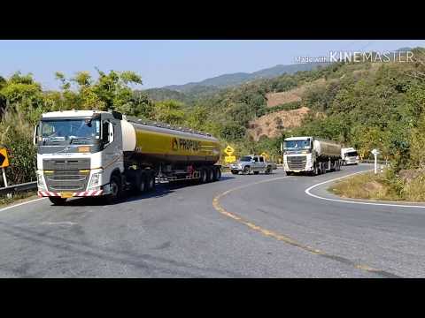 volvo scania เกียร์ Auto ติดกลางเขาถอนขึ้นสบาย