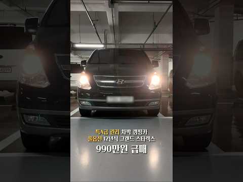 <strong>1,000만</strong> 원대 차박용 침상 개조 + 썬루프 포함 풀옵션 특A급 관리된 그랜드 스타렉스 캠핑카입니다