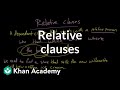 Understanding Relative Clauses