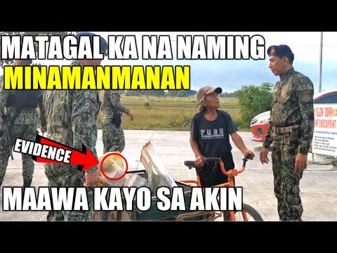 MAGBOBOTE MANGIYAK-NGIYAK NG MAHARANG NG MGA PULIS SA CHECKPOINT | JASON TESORERO