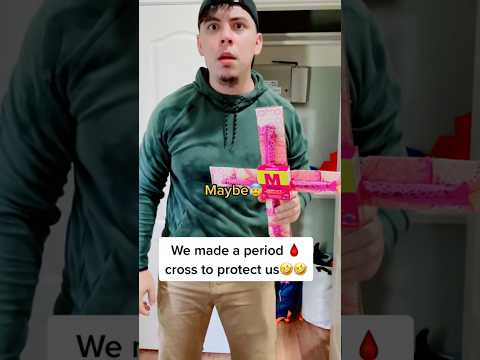 They Made A Period Cross🩸🤣🤣 #funny #shorts