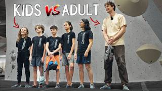 5 Kids VS Adult in Official Climbing Competition