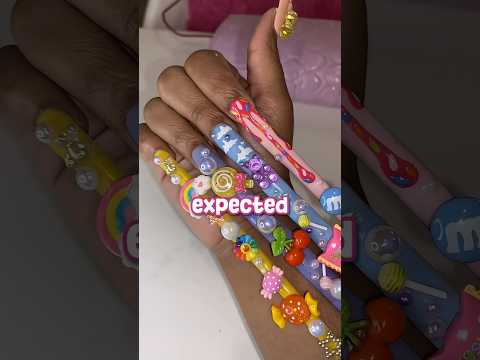 Shortest Long Nails 😨