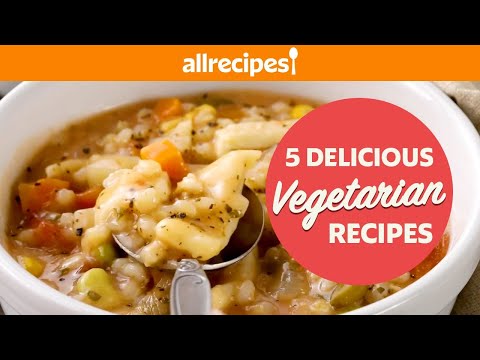 5 Delicious Vegetarian Recipes for the New Year | Pot Pie, Tofu, Soup, & more! | Allrecipes.com