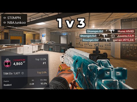 Stompn Is Already THE BEST Siege X Player (INSANE CLIPS)