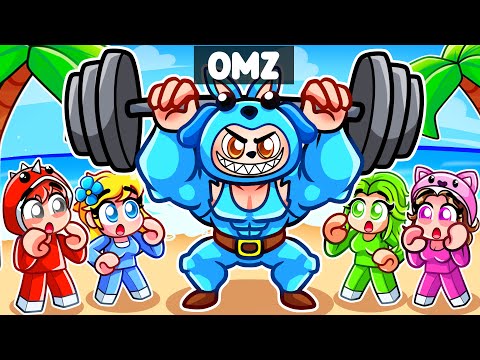 Playing As A LABUBU In Roblox MUSCLE LEGENDS To Troll MY CRAZY FAN GIRLS…