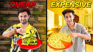 Cheap vs EXPENSIVE Food Challenge With Moppy 😱