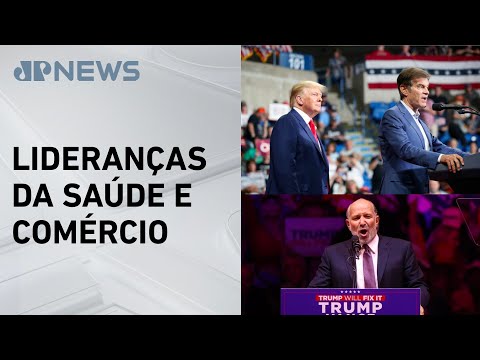 Dr. Oz e Howard Lutnick são indicados para o governo nos EUA