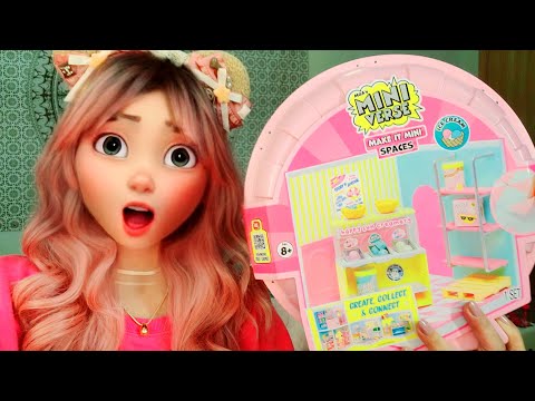 UNBOXING THE *NEW* MINI VERSE MAKE IT MINI SPACES ICE CREAM 🍨🍦