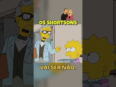 LISA VIROU ESTAGIÁRIA 🤓 #simpsons