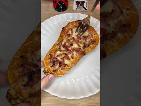 ๐ฉ๐ผโ๐ณ Recette FACILE : Butternut gratinรฉe au fromage et bacon - JOUR 3 ๐๐ฅโจ๐ง #shorts #recette