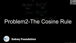 Problem2-The Cosine Rule