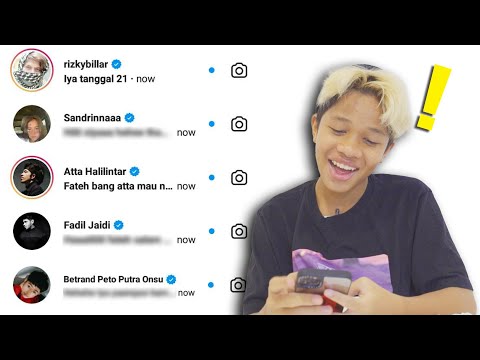 DM 100 SELEBRITI VIRAL INDONESIA DIJAWAB SEMUA! Diajak Pacaran??!!