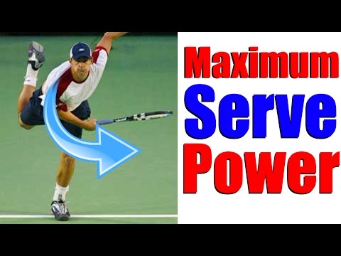 Tennis Serve - How To Increase Power With One Simple Trick