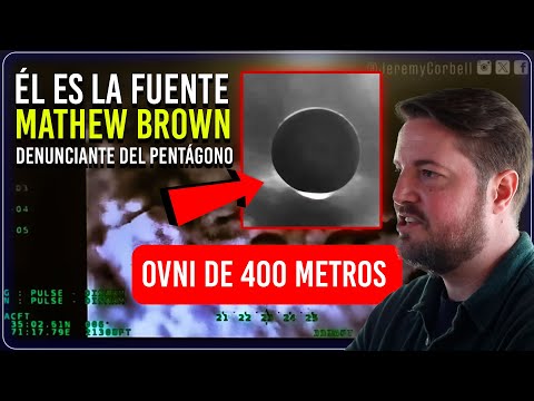 PLATILLO DE 400 METROS (OVNI): Se quien lo reveló y aparecerán MÁS