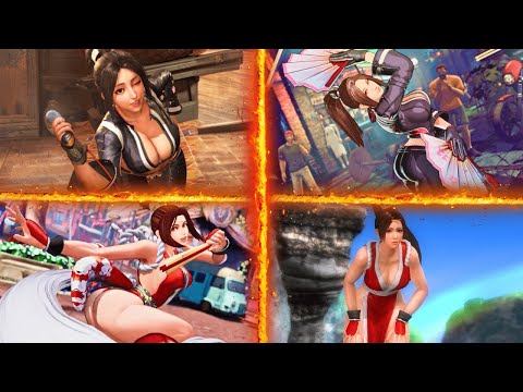 CUAL ES EL MEJOR DISEÑO DE MAI SHIRANUI !!! Cual Respeta El Tamaño DE LAS SANDIAS DE MAI ?!!!