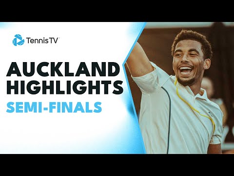 Shelton Battles Daniel; Fils Faces Tabilo | Auckland 2024 Semi-Final Highlights