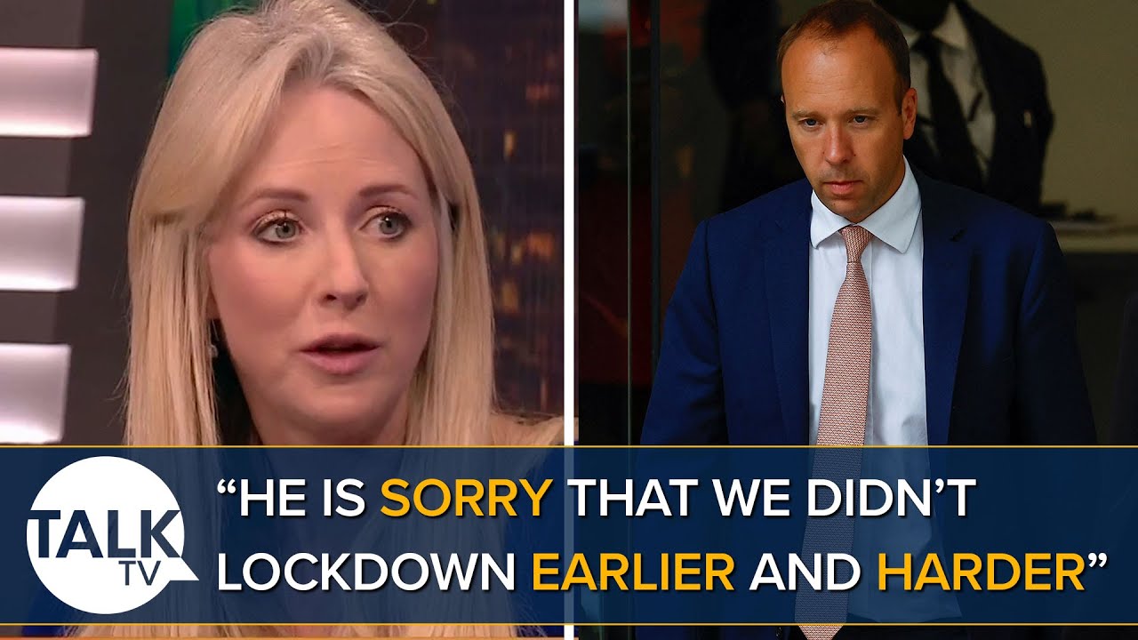 “That Is An Absolute Fallacy!” – Isabel Oakeshott SLAMS Matt Hancock’s Apology At Covid Inquiry