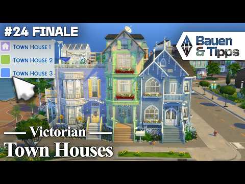 Stadthaus bauen! Die Sims 4 Victorian Town Houses #24 + Bau-Tipps (deutsch)