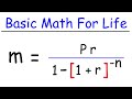 Basic Math Problems in Everyday Life