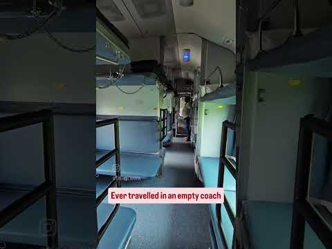Ever travelled in an empty coach??