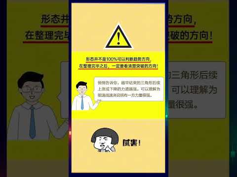 第九节，市场中整理形态2 # 外汇策略 # 财经知识 # 证券投资
