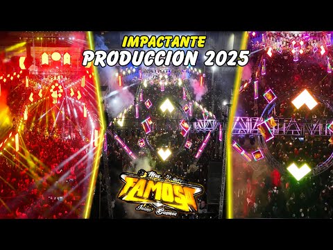 IMPACTANTE LA PRODUCCION 2025 / ASI LO PRESENTO SONIDO FAMOSO EN PLAZA LOS GALLOS FRENTE A MANHATTAN