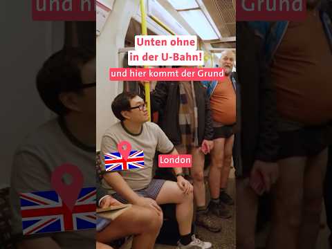 Unten ohne in der U-Bahn!