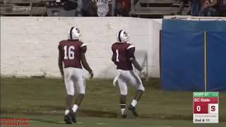 De'montrez Burroughs #1| SC State Junior Season