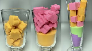 Kinetic Sand ASMR, Drop and squish.