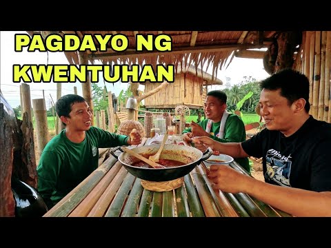 Dumayo ng kain Kina pinsan...Nakipaghambugan narin😂😂 Bonding namin Childhood memories